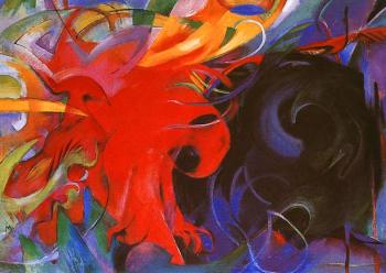 Franz Marc : Fighting Forms
